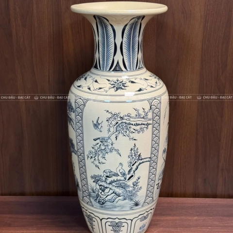 Lục Bình Tứ Cảnh H60cm Truyền Thống